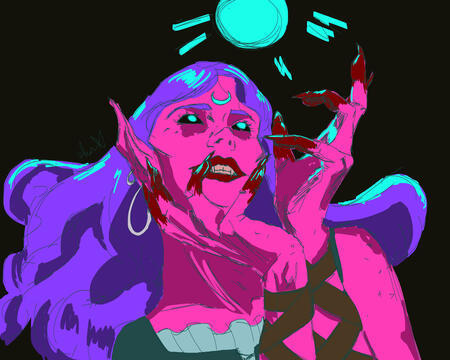 flat colors